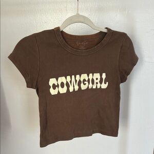 Brandy Melville Cowgirl Tee
